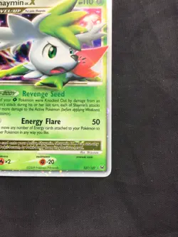 Pokemon Cards: Platinum Rare Holo: Shaymin Lv. X 127/127 - Image 5