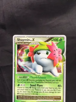 Pokemon Cards: Platinum Rare Holo: Shaymin Lv. X 126/127 - Image 2
