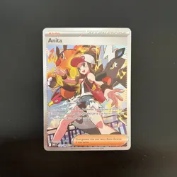 Pokemon Card Anita 171/086 Fuoco Bianco ITA italiano Mint NM - Image 1