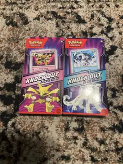 Pokemon Knockout Collection Cards ALAKAZAM & CHIEN-PAO Foil Booster Packs Both - Image 1