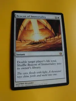 Beacon of Immortality. Rare Instant Fifth Dawn. VG Magic the Gathering Card. - Image 3