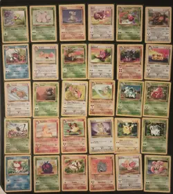 100 Pokemon Cards: Base Set, Jungle, Fossil, +More (+28 Italian, French, German) - Image 2