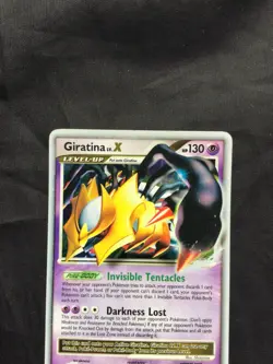 Pokemon Cards: Platinum Rare Holo: Giratina Lv. X 124/127 - Image 2