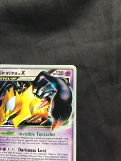 Pokemon Cards: Platinum Rare Holo: Giratina Lv. X 124/127 - Image 4