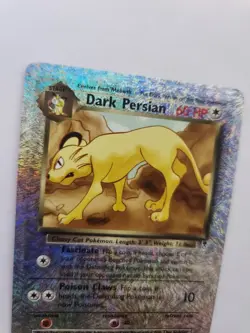 Dark Persian Ledendary Collection Holo Base Pokemon Card WOTC - Image 2