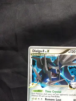 Pokemon Cards: Platinum Rare Holo: Dialga Lv. X 122/127 - Image 3