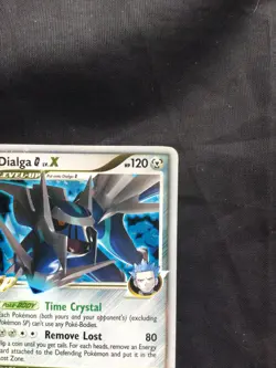 Pokemon Cards: Platinum Rare Holo: Dialga Lv. X 122/127 - Image 4