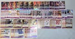 One Piece Card Game - PRB-02 lot of 105+ with SRs, Rares, C, UC, and more PURPLE - Image 1