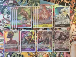 TCG One Piece English 44 Card lot: SRs, Alts, Dons, OP11, OP12 - Image 2