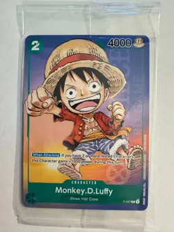 Monkey.D.Luffy (037) One Piece Promotion Cards P-037 Non-Foil - Image 1