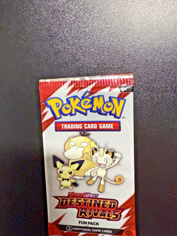 Pokemon TCG: Destined Rivals -Fun Pack (Sealed Pack with 3 Cards) English #H - Image 3