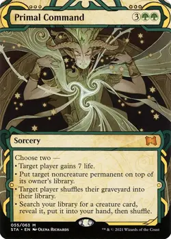 Primal Command Borderless Regular - Strixhaven Mystical Archive MTG-NM - Image 1