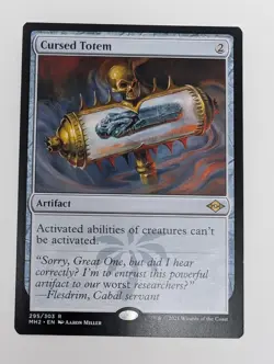 Cursed Totem - Modern Horizons 2 (MH2) MTG Magic - Image 1