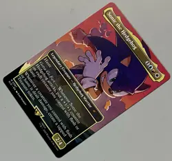 MTG Secret Lair Drop Sonic the Hedgehog Legendary Creature MYTHIC REGULAR #2087 - Image 3