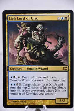 Lich Lord of Unx - Alara Reborn - NM - Magic the Gathering - Image 1