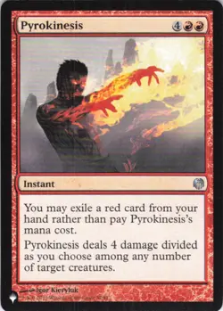 MTG Pyrokinesis (32/81) | NM | The List {LST} - Image 1