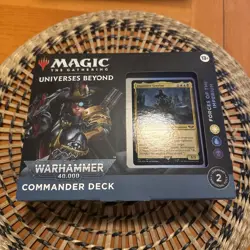 Magic the Gathering Warhammer 40K Commander FORCES of the IMPERIUM (NEW) - Image 1