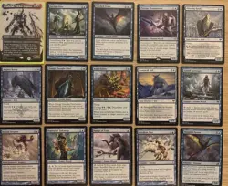 Budget Casual MTG COMMANDER Deck Blue Red Stompy With Brudicald Telchor Engineer - Image 1