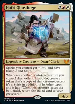 Magic the Gathering (mtg): STX: Hofri Ghostforge - Mythic - Image 1