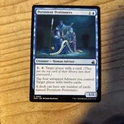 MTG Persistent Petitioners Ravnica Remastered 0053 Regular Common - Image 1