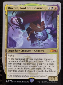 Discord, Lord of Disharmony MTG Secret Lair Ponies The Galloping 2 MLP NM - Image 1