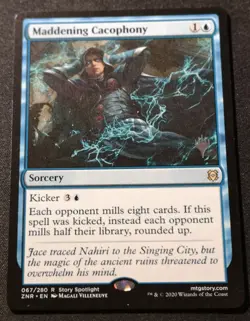 Maddening Cacophony - Promo - ZNR - MTG - EN - NM - 067/280 - Image 1