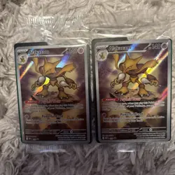 Pokemon TCG Alakazam MEP 009 Mega Evolution Black Star Promo Sealed - Image 1
