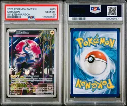 POKEMON PSA 10 MIRAIDON #013 PROMO SCARLET e VIOLET ETB ENGLISH 2023! - Image 3