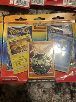 Pokemon - ⚡Enhanced ⚡2 Blister Pack Cards Articuno Zapdos Moltres Rare Lot - Image 3
