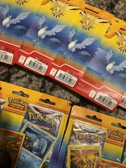 Pokemon - ⚡Enhanced ⚡2 Blister Pack Cards Articuno Zapdos Moltres Rare Lot - Image 4