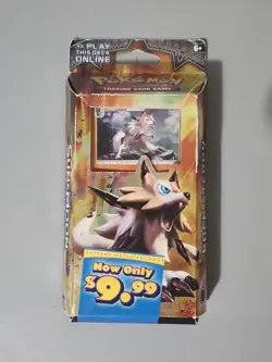 Pokemon Sun & Moon : Burning Shadows - LYCANROC Rock Steady Deck **NEW** - Image 1