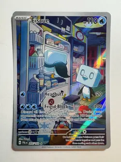 Eiscue 205/193 - Pokemon TCG Paldea Evolved Illustration Full Art Holo Rare - Image 1