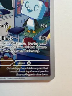Eiscue 205/193 - Pokemon TCG Paldea Evolved Illustration Full Art Holo Rare - Image 4
