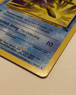 Pokemon Tentacruel Fossil Set 44/62 Uncommon NM - Image 3