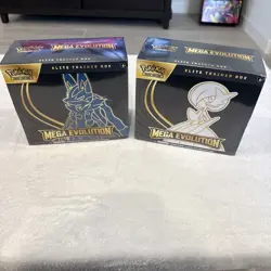 POKEMON MEGA EVOLUTION ELITE TRAINER BOX LOT Lucario & Gardevoir ETB SEALED! NEW - Image 1