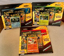 Pokemon TCG Crown Zenith Pin Collection 3 Pack - Sealed - Set of 3 Blister Boxes - Image 1