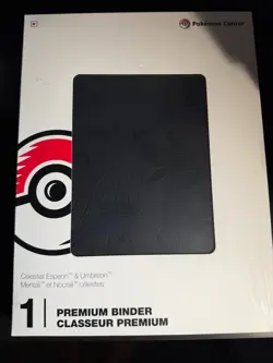 Pokemon Center Celestial Espeon & Umbreon Premium TCG Binder - Sealed, In Hand - Image 1
