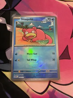 Slowpoke (Poke Ball Pattern) (18/356) Prismatic Evolutions NM REVERSE HOLO - Image 1