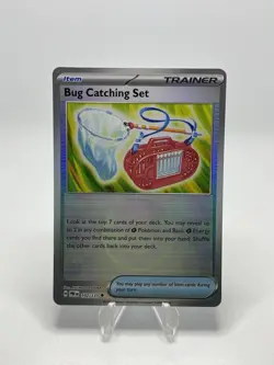 Pokemon TCG Bug Catching Set 102/131 Prismatic Evolutions Pokeball Holo NM - Image 1