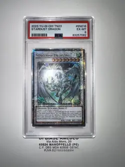 YU GI OH PSA 6 STARDUST DRAGON TN23-EN016 25th ENGLISH YU GI OH 2023! - Image 3
