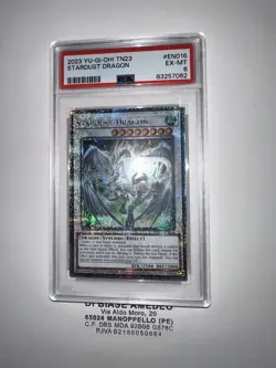 YU GI OH PSA 6 STARDUST DRAGON TN23-EN016 25th ENGLISH YU GI OH 2023! - Image 4