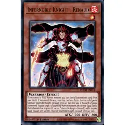 Infernoble Knight - Renaud Yu-Gi-Oh! TOCH-EN011 1st Ultra Rare - Image 1