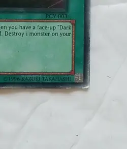 Thousand Knives PCY-003 Secret Rare EX YuGiOh Power of Chaos: Yugi the Destiny - Image 5