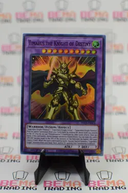 Timaeus the Knight of Destiny (Purple) - DLCS-EN054 - Ultra Rare - 1st Edition x - Image 1
