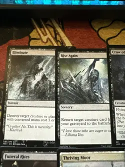 Mtg Magic Jumpstart Full Deck Misprint Reanimate Black Deck Error 21 Card - Image 5
