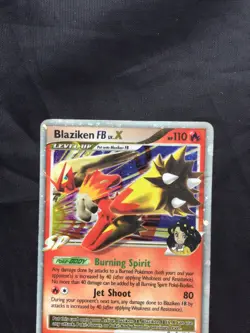 Pokemon Cards: Supreme Victors Rare Holo: Blaziken Lv. X 142/147 - Image 2