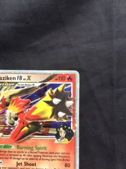 Pokemon Cards: Supreme Victors Rare Holo: Blaziken Lv. X 142/147 - Image 4