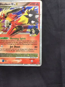 Pokemon Cards: Supreme Victors Rare Holo: Blaziken Lv. X 142/147 - Image 5
