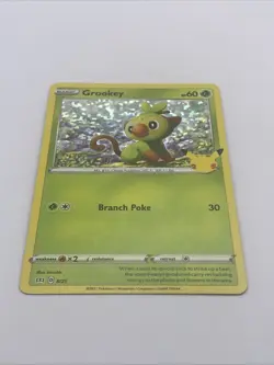 Grookey Holo McDonalds 25th Anniversary 8/25, Pokemon Card - Image 2