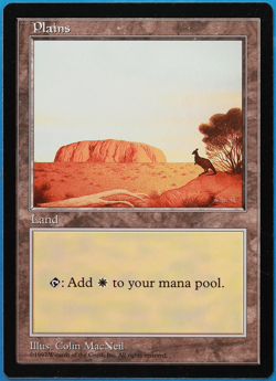 Plains (APAC b Australia Promo) NM MTG MAGIC CARD (503799) ABUGames - Image 1
